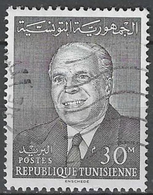 Tunesie 1964 - Yvert 586 - President Bourguiba (ST), Postzegels en Munten, Postzegels | Afrika, Gestempeld, Tunesië, Verzenden