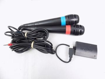 PS3 Sing spel. Incl. microphones in de doos beschikbaar voor biedingen