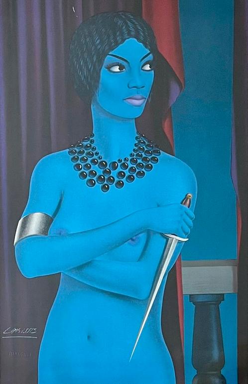 Felix Labisse (1905 -1982) - Gesigneerde Steendruk - 66x49cm, Antiek en Kunst, Kunst | Litho's en Zeefdrukken, Ophalen of Verzenden