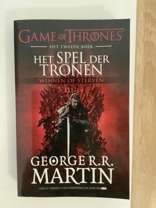 Het spel der Tronen, het Tweede Boek, Winnen of Sterven, Boeken, Fantasy, Gelezen, Ophalen of Verzenden
