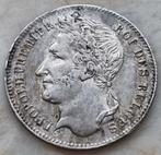 1/4 Franc 1834 (Gelauwerd) Leopold I / Mooie kwaliteit, Argent, Enlèvement ou Envoi, Monnaie en vrac, Argent