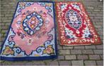2 Mooi Kleurrijke Wollen Tapijten - 170x57 en 142x80, Huis en Inrichting, Ophalen of Verzenden, Zo goed als nieuw