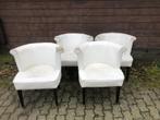 GRATIS afhalen, Huis en Inrichting, Stoelen, Ophalen, Gebruikt, Wit, Leer