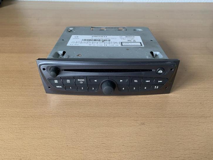 radio CD origineel renault clio 2005 tot 2014 281155473R, Auto diversen, Autoradio's, Gebruikt, Ophalen of Verzenden
