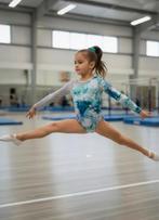 Decathlon turnpak, Blauw, Zo goed als nieuw, Turnpak(je), Kindermaat 122 t/m 140