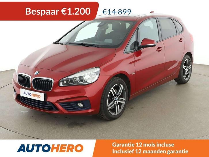 BMW 2 Serie 220 220i Active Tourer Sport Line (bj 2016), Auto's, BMW, Te koop, 2 Reeks Active Tourer, ABS, Airbags, Airconditioning
