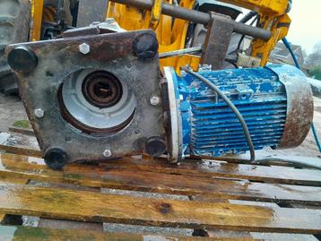 zware electro motor met reductiekast, Enlèvement