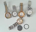 Set van 5 vintage Seiko Tissot-horloges, voor onderdelen, te, Handtassen en Accessoires, Horloges | Antiek, Seiko, Staal, Met bandje