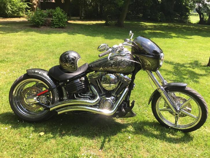 Rocker c custom, Motoren, Motoren | Harley-Davidson, Particulier, Chopper, 12 t/m 35 kW, 2 cilinders, Minimaal motorrijbewijs A1