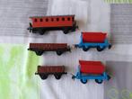 Lot de 5 Wagons HO Trix Express, Hobby en Vrije tijd, Modeltreinen | H0, Gebruikt, Gelijkstroom of Wisselstroom, Trix, Wagon