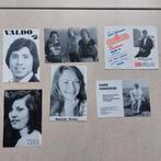 Lot fotokaarten zangers en zangeressen, Verzamelen, Ophalen of Verzenden