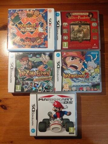 DS- en 3ds-spellen €15 per stuk, Mario Kart, Inazuma, Layton beschikbaar voor biedingen
