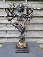 Statue en bronze de Shiva dansant sur cobra Naga/Asie/Inde, Enlèvement ou Envoi