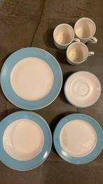 Blauw servies vermoedelijk Boch, Antiek en Kunst, Ophalen