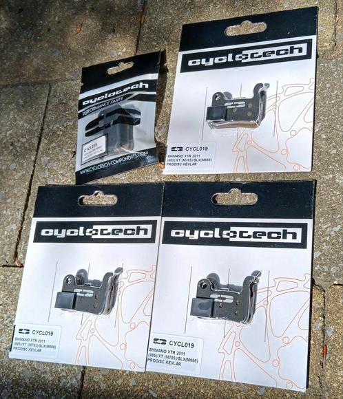 Cyclotech schijfremblokken, kevlar, xt/slx, nieuw, Fietsen en Brommers, Fietsonderdelen, Nieuw, Mountainbike, Overige typen, Ophalen of Verzenden