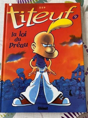 Titeuf, Tome 9 : La loi du Préau Album – bd  beschikbaar voor biedingen