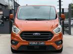 Ford Transit Custom 2.0 TDCi L2H1 9PLACES / CAMERA/ LINE ASS, Auto's, Voorwielaandrijving, Stof, Gebruikt, 9 zetels
