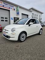 Fiat 500 1.0 GSE Hybrid DolceVita,Panodak,Carplay,Nieuwsta., Auto's, Voorwielaandrijving, 4 zetels, Wit, Leder