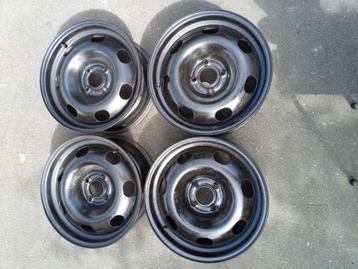 4 Jantes acier 16 pouces 4x108 Peugeot Citroen beschikbaar voor biedingen