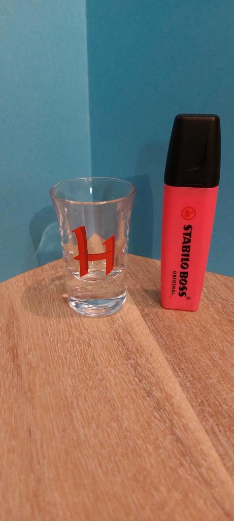 Proefglaasje Hopus Bier Brouwerij Lefebvre Waals  Brabant, Verzamelen, Biermerken, Zo goed als nieuw, Glas of Glazen, Overige merken