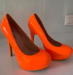 Schoenen oranje, Vêtements | Femmes, Chaussures, Enlèvement ou Envoi, Chaussures à haut talons, Comme neuf, Metalika