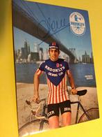 wielerkaart 1973 team gios brooklyn  patrick sercu signe, Verzenden, Zo goed als nieuw