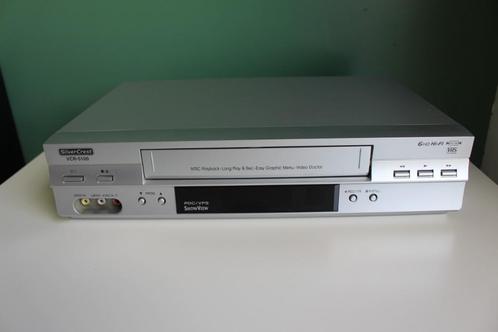 Videorecorder SilverCrest VCR-5100, Audio, Tv en Foto, Videospelers, Gebruikt, VHS-speler of -recorder, Ophalen