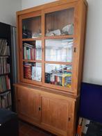 Teak Kast, Huis en Inrichting, Kasten | Boekenkasten, Ophalen, Met deur(en), 100 tot 150 cm, 200 cm of meer