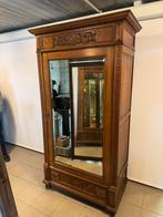 Prachtige antieke dressoir kast met spiegel, Ophalen