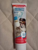 Tandpasta hond en kat, Ophalen