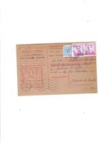 Ancienne carte récépissé 1966, Ophalen of Verzenden, Gebruikt