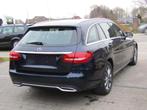 Mercedes C200d, Auto's, Mercedes-Benz, 4 cilinders, Blauw, Leder, Bedrijf