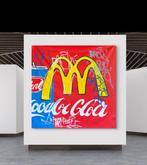 Mcdo/coca cola kunstwerk Freda Poeple, Ophalen