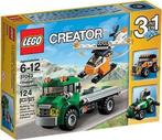 Lego Creator Helikoptertransport (3 in 1), Ophalen, Zo goed als nieuw, Complete set, Lego