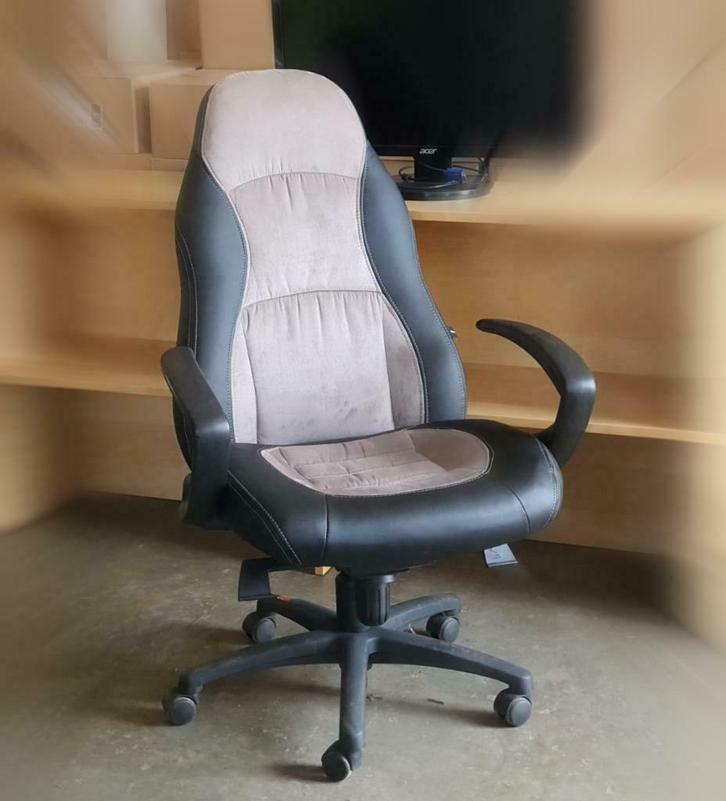 Directiezetzl, Huis en Inrichting, Bureaustoelen, Nieuw, Bureaustoel, Grijs, Ergonomisch, Ophalen