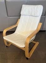 Poang Ikea kinderstoel wit, Huis en Inrichting, Ophalen, Zo goed als nieuw, Hout