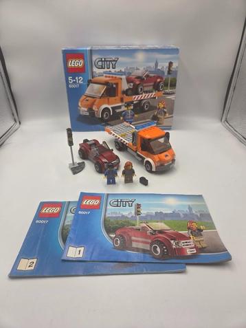 Lego City 60017 Flatbed Truck beschikbaar voor biedingen