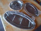 PLATS DE SERVICE INOX LETANG REMY ANNEES 70, Enlèvement, Comme neuf, Autres matériaux