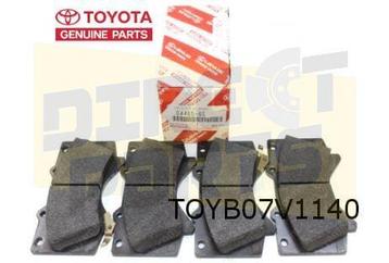 Toyota remblokset voorzijde (Toyota German spec.) Origineel! beschikbaar voor biedingen