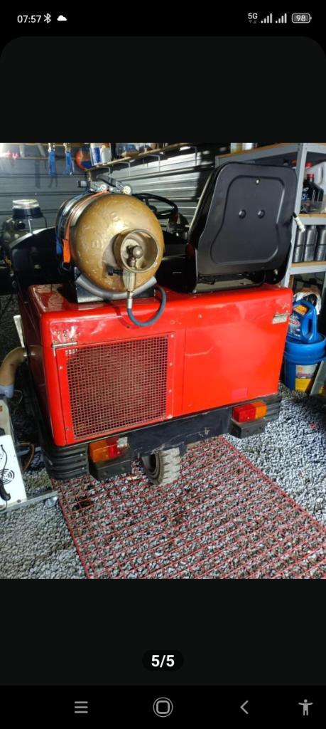 Balayeuse aspirante Industriel équiper gaz GPL opérationnel, Doe-het-zelf en Bouw, Overige Doe-Het-Zelf en Bouw, Gebruikt, Ophalen