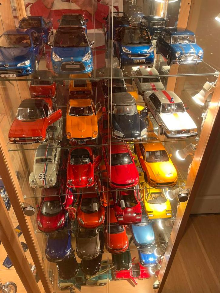 Nieuw in doos 1/18 schaal auto's te koop, Hobby en Vrije tijd, Modelauto's | 1:18, Nieuw, Auto, MiniChamps