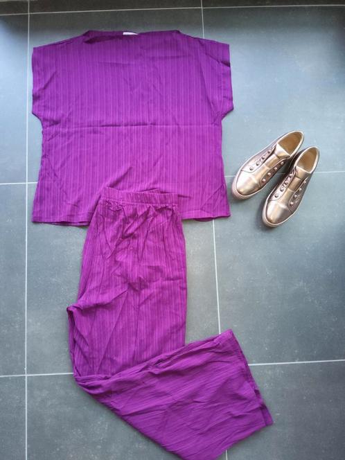 Ensemble LolaLiza 46, Kleding | Dames, Jasjes, Kostuums en Pakken, Nieuw, Kostuum of Pak, Maat 46/48 (XL) of groter, Paars, Ophalen of Verzenden