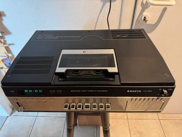 Sanyo Betacord VTC 9300P Videorecorder – Vintage Betamax beschikbaar voor biedingen