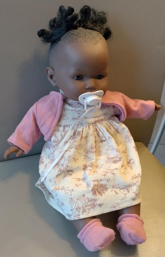 Llorens Diara popje, kan huilen 38cm, zacht buikje, Enfants & Bébés, Jouets | Poupées, Utilisé, Baby Pop, Enlèvement