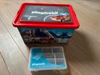 Unieke opbergdoos / opbergbox van Playmobil City Action, Complete set, Ophalen of Verzenden, Zo goed als nieuw