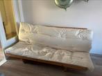 Creme Slaapbank, Huis en Inrichting, Slaapkamer | Slaapbanken, Ophalen, Crème, Gebruikt, 90 cm