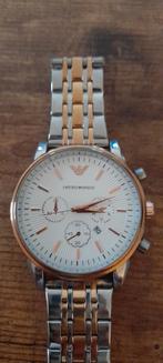 Emporio Armani gouden stalen replica quartz horloge, Ophalen of Verzenden