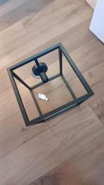 Plafondlamp modern kubus metaal zwart, incl. lichtbron, Ophalen of Verzenden, Gebruikt