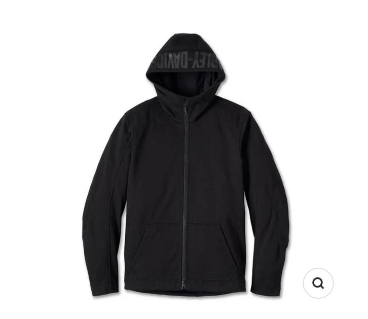 Harley-Davidson Deflector 2.0 Hooded Riding Fleece Black M, Motoren, Kleding | Motorkleding, Ophalen of Verzenden