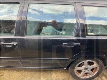 deur portier links achter  volvo V70 zwart 019 bestuurderska beschikbaar voor biedingen